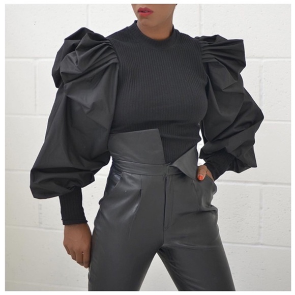 💜 The ESPINELLA Puff Sleeve Top - Picture 3 of 8